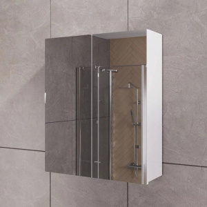 Зеркало-шкаф SanStar 70 универсальное, белое