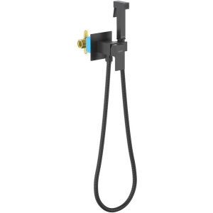 Гигиенический душ со смесителем Aquatek Либра AQ1022MB черный Гигиенический душ со смесителем Aquatek Либра AQ1022MB черный