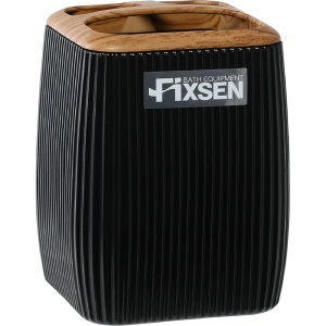 Стакан Fixsen Black Wood FX-401-3 черный