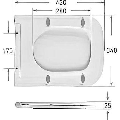 Купить Унитаз подвесной Art&Max Latina AM215CHR/SC с микролифтом, белый в Москве с доставкой Унитаз подвесной Art&Max Latina AM215CHR/SC с микролифтом, белый