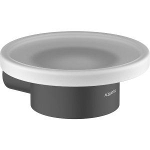 Мыльница Акватек Лира AQ4403MB матовый черный