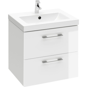 Тумба с раковиной Cersanit Lara 50 белая