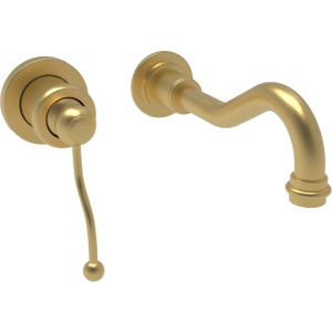 Смеситель для раковины Paini Duomo 88PJ208 С ВНУТРЕННЕЙ ЧАСТЬЮ, матовое золото PVD