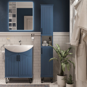 Шкаф-пенал DIWO Сочи 30, синий Шкаф-пенал DIWO Сочи 30, синий