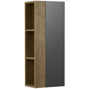 Шкаф AQUATON Терра 35х20 дуб кантри, антрацит, универсальный