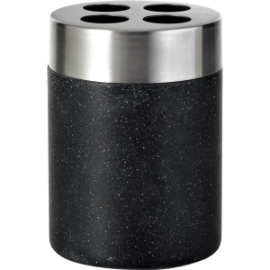 Стакан Ridder Stone 22010210 для зубных щеток, черный