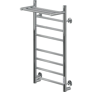 Полотенцесушитель электрический Ника Way 2, 80/40, с полкой, хром