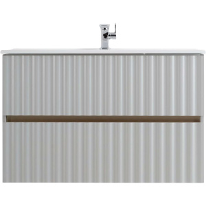 Тумба с раковиной Art&Max Elegant 90 светло-серая Тумба с раковиной Art&Max Elegant 90 светло-серая