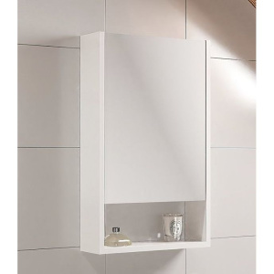 Зеркало-шкаф Runo Микра 40 белое