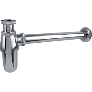 Сифон для раковины Акватек AQ6011CR бутылочный, хром