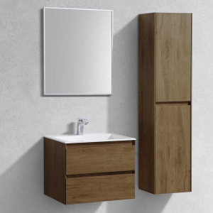 Мебель для ванной Vincea Luka 60 2 ящика, дуб табак