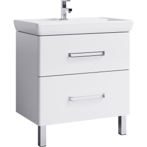 Тумба с раковиной Aqwella Neo 80 напольная