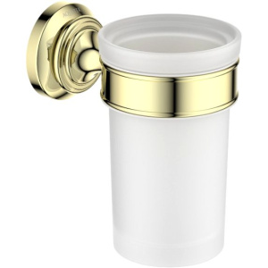 Стакан Акватек Классик AQ4527PG полированное золото