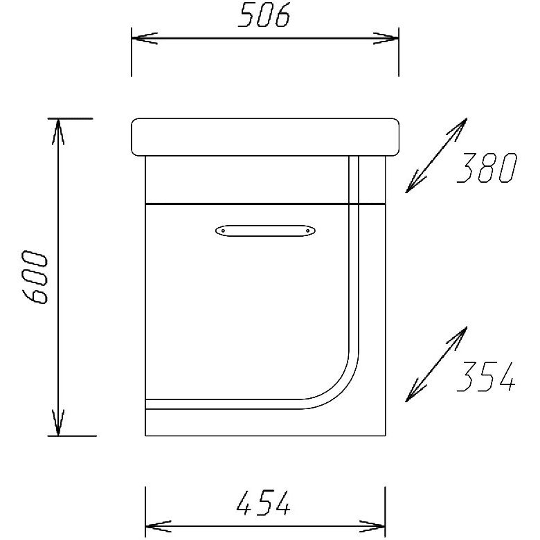 Купить Мебель для ванной Onika Ирис 50 в Москве с доставкой Мебель для ванной Onika Ирис 50