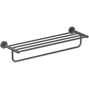 Полка для полотенец Aquatek Европа AQ4115MB черный