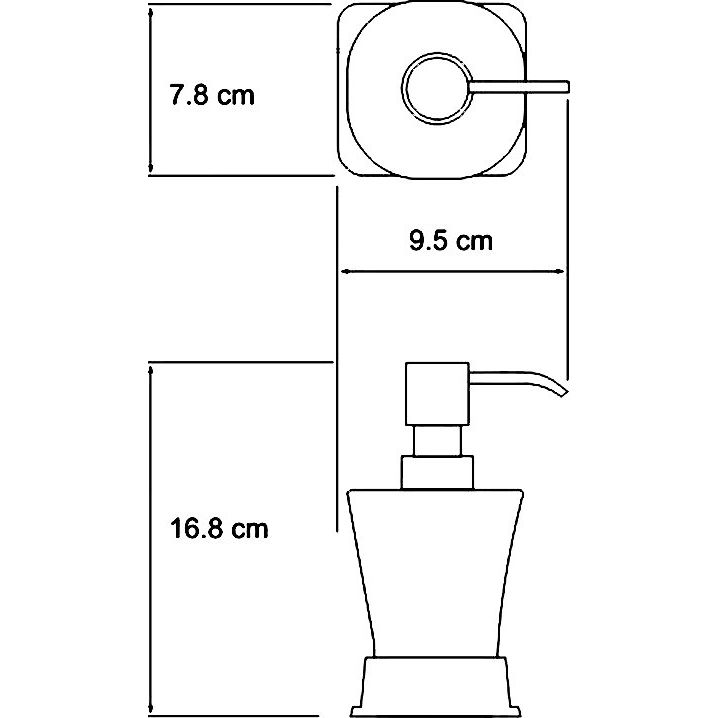 Купить Дозатор Wasserkraft Exter K-5599 в Москве с доставкой Дозатор Wasserkraft Exter K-5599