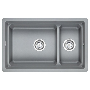 Мойка кухонная Granula Kitchen Space 7304U, алюминиум