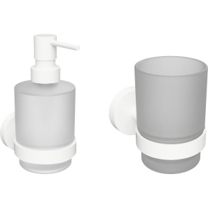 Набор Bemeta White Дозатор 104109104 + Стакан 104110014