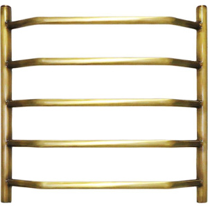 Полотенцесушитель водяной Domoterm Лаура П5 50x50, античная бронза