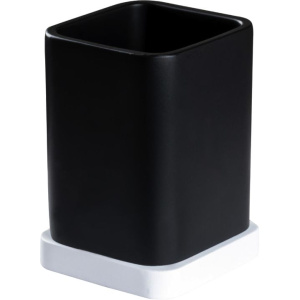 Стакан Ridder Amara черно-белый