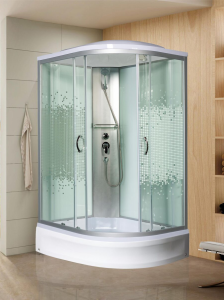 Душевая кабина с поддоном Асимметрия МОНОМАХ 100/80/24 МЗ L (10000005821)