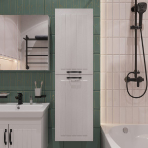 Шкаф-пенал DIWO Сочи подвесной белый Шкаф-пенал DIWO Сочи подвесной белый