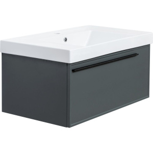 Тумба с раковиной La Fenice Elba 80 серая