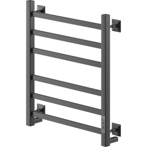 Полотенцесушитель электрический Ника Step 1 60/40, матовый черный RAL9005