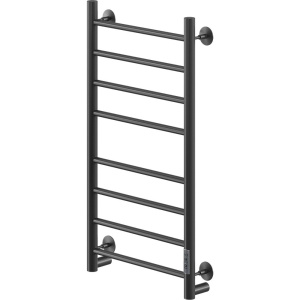 Полотенцесушитель электрический Ника Way 2 80/40, матовый черный RAL9005