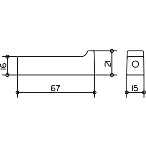Крючок для ванной Keuco Edition 11 11116010000 хром