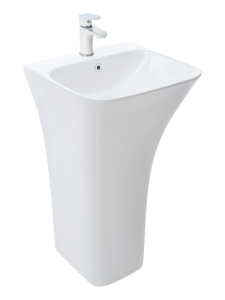 Раковина напольная 450х435х835 мм WeltWasser LEERBACH 4543 GL-WT (10000005492)