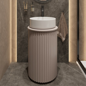 Тумба с раковиной STWORKI Lotus 42 white Тумба с раковиной STWORKI Lotus 42 white