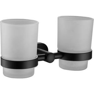 Стакан BELZ B901 B90108 двойной, черный матовый