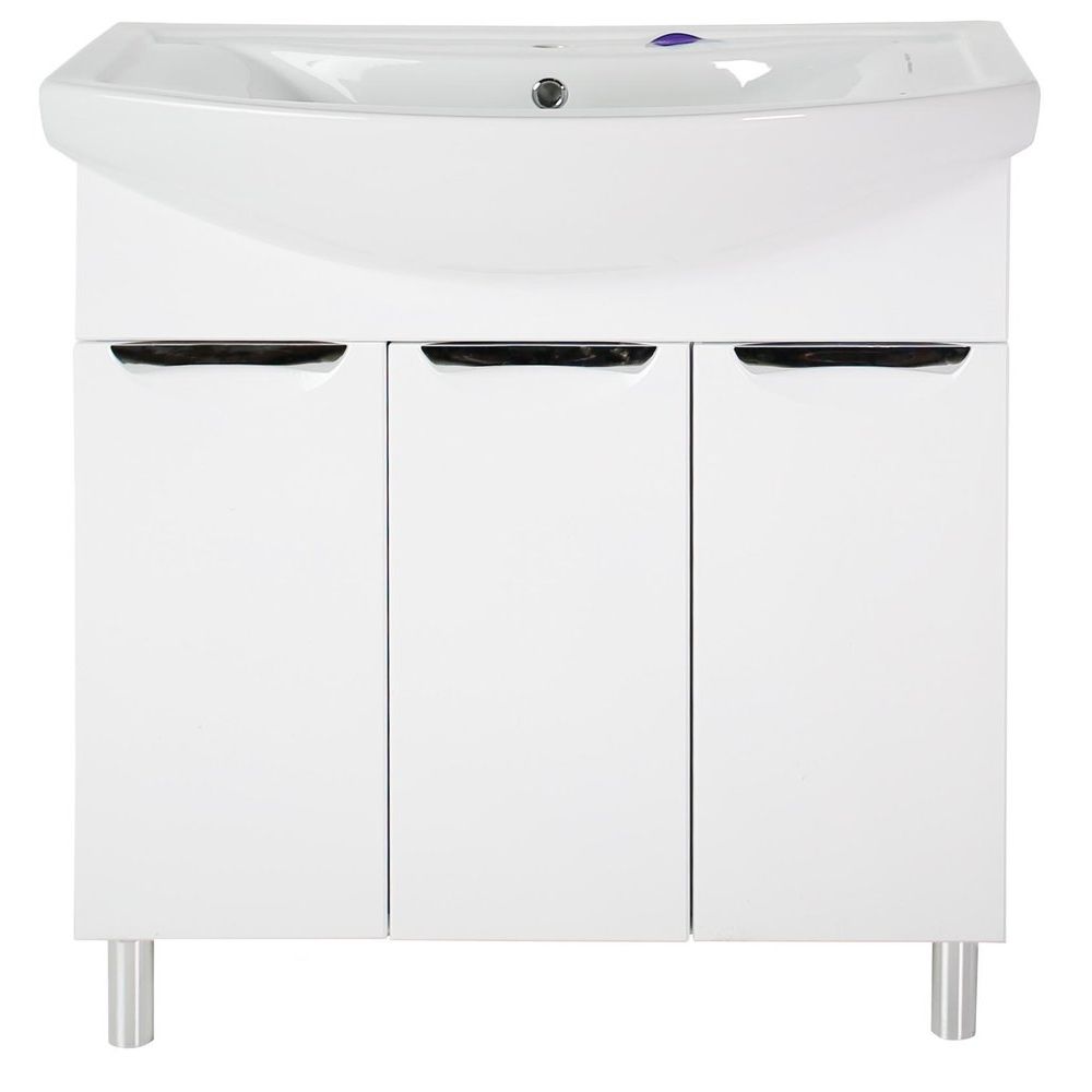 Купить Мебель для ванной ASB-Mebel Мессина 80, с дверками в Москве с доставкой Мебель для ванной ASB-Mebel Мессина 80, с дверками