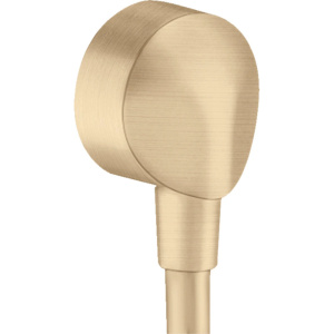 Шланговое подключение Hansgrohe Fixfit 27454140 шлифованная бронза