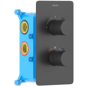 Смеситель для душа Aquatek Европа AQ1391MB черный