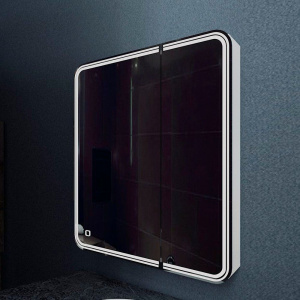 Зеркало-шкаф Art&Max Verona 80 L, с подсветкой