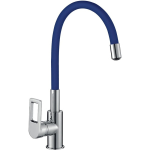 Смеситель для кухни Rossinka Z Z35-35U-Blue с гибким изливом