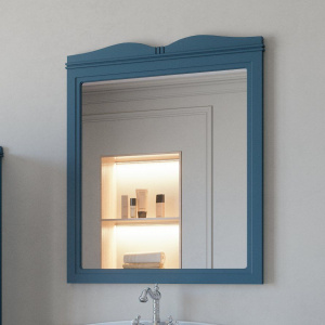 Зеркало Caprigo Borgo 80 бриллиантово-синее Зеркало Caprigo Borgo 80 бриллиантово-синее