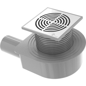 Душевой трап Boheme Smart Design, 15x15 см, хром