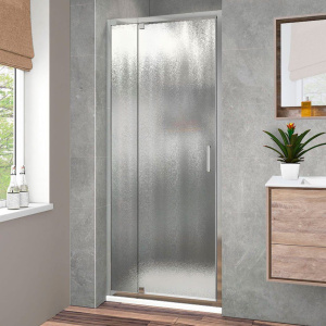 Душевая дверь в нишу Vincea Intra VDP-1I8090CH 80/90 см, стекло шиншилла, хром Душевая дверь в нишу Vincea Intra VDP-1I8090CH 80/90 см, стекло шиншилла, хром