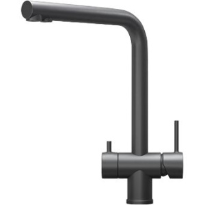 Смеситель для кухни Granula Kitchen Space 7011, графит матовый