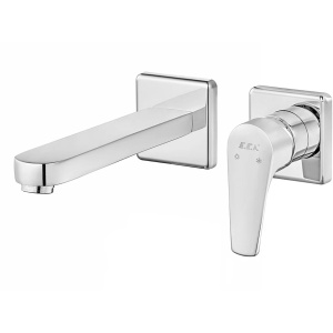 Смеситель для раковины E.C.A. Niobe 102167613EX-KK 2 отверстия, внешняя часть