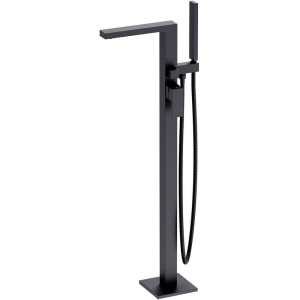 Напольный смеситель для ванны с душем Timo Selene 2210/03Y-CR черный Напольный смеситель для ванны с душем Timo Selene 2210/03Y-CR черный