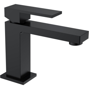 Смеситель для раковины Boheme Qubic 471-B matt black