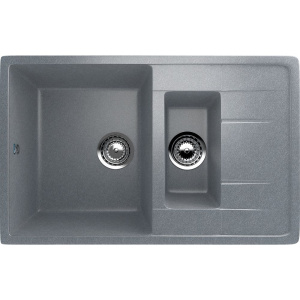 Мойка кухонная Ulgran U-205 -342 графитовая