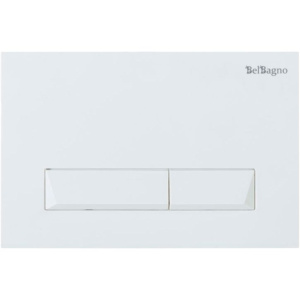 Кнопка смыва BelBagno Marmi BB009-MR-BIANCO белая