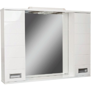 Зеркало Домино Cube 90 с подсветкой