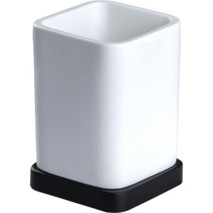 Стакан Ridder Amara бело-черный