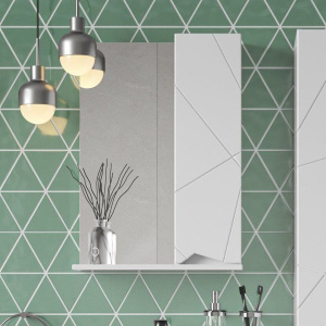 Зеркало-шкаф SanStar Линни 50 белое